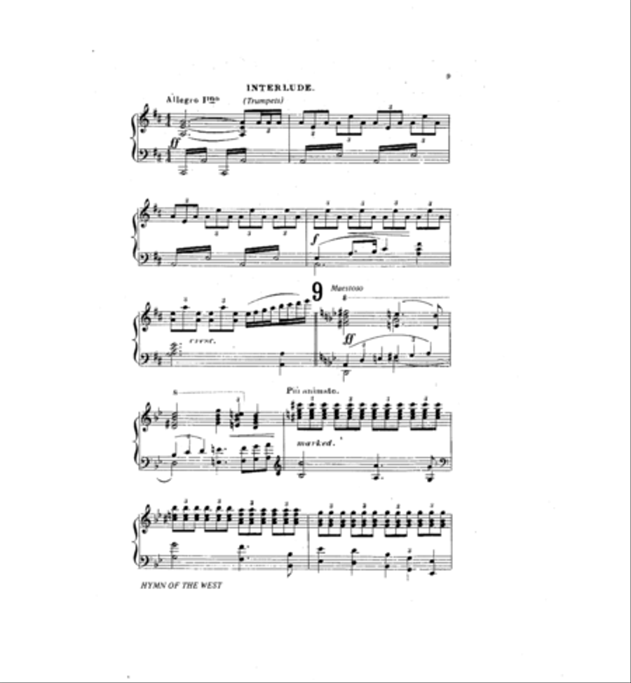Hymn of the West Concert Band scores gallery preview page 12