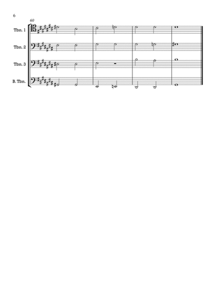 Flairs - Suite for Trombone Quartet image number null