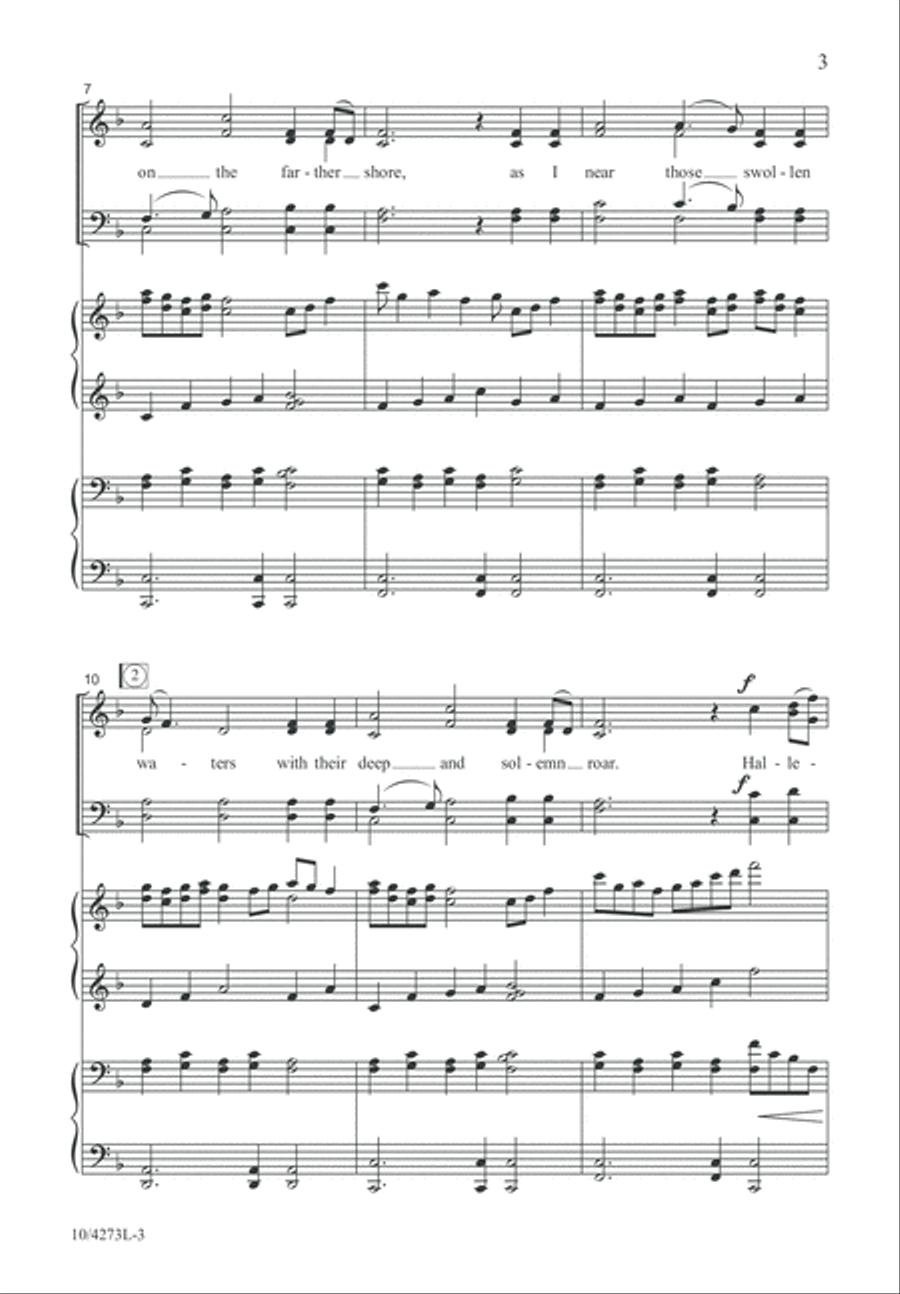 Hark, I Hear the Harps Eternal 4-Part scores gallery preview page 4