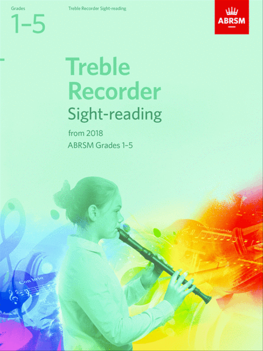 Treble Recorder Sight-Reading Tests, ABRSM Grades 1-5