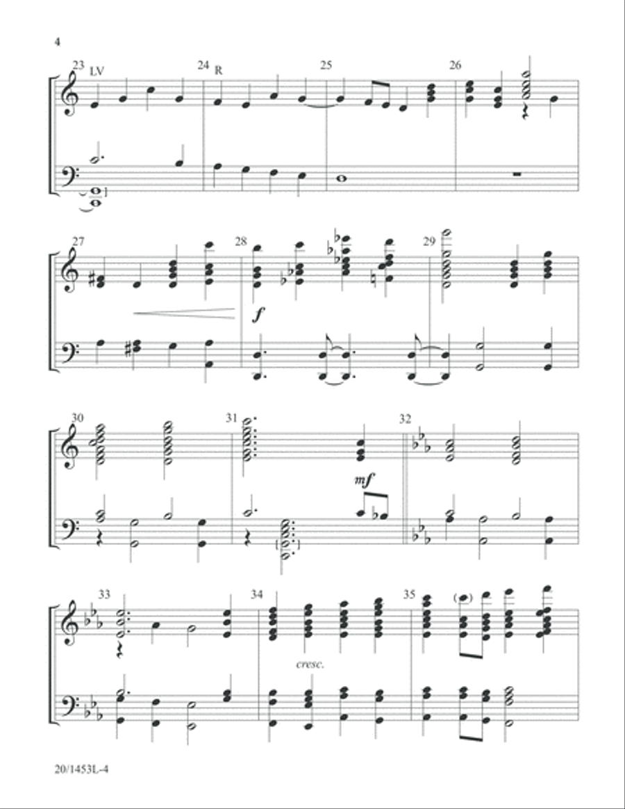 Again I Say, Rejoice! 5-Octaves scores gallery preview page 4