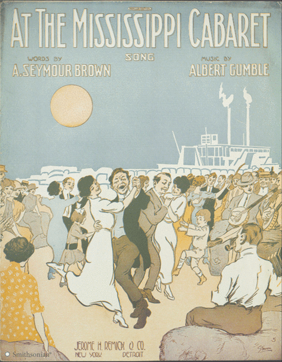 At the Mississippi Cabaret Piano, Vocal scores gallery preview page 1