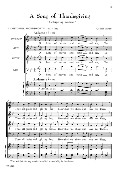 The Church Choir Book