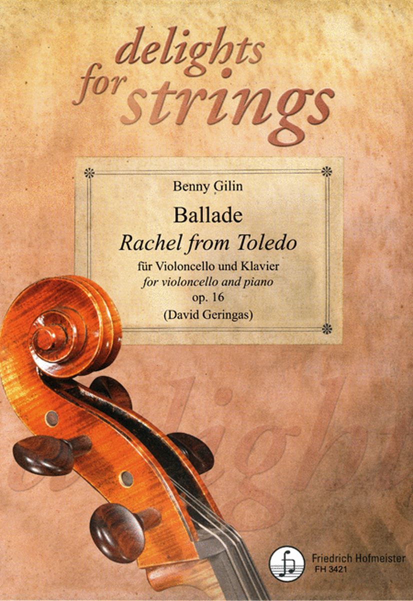Ballade "Rachel from Toledo" op. 16
