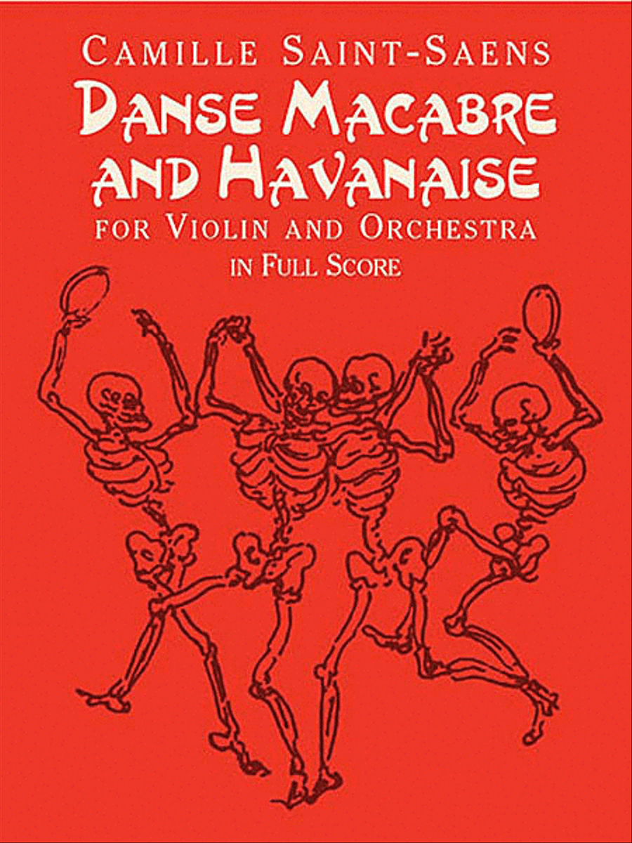 Danse Macabre and Havanaise for Violin and Orchestra in Full Score Full Orchestra scores gallery preview page 1