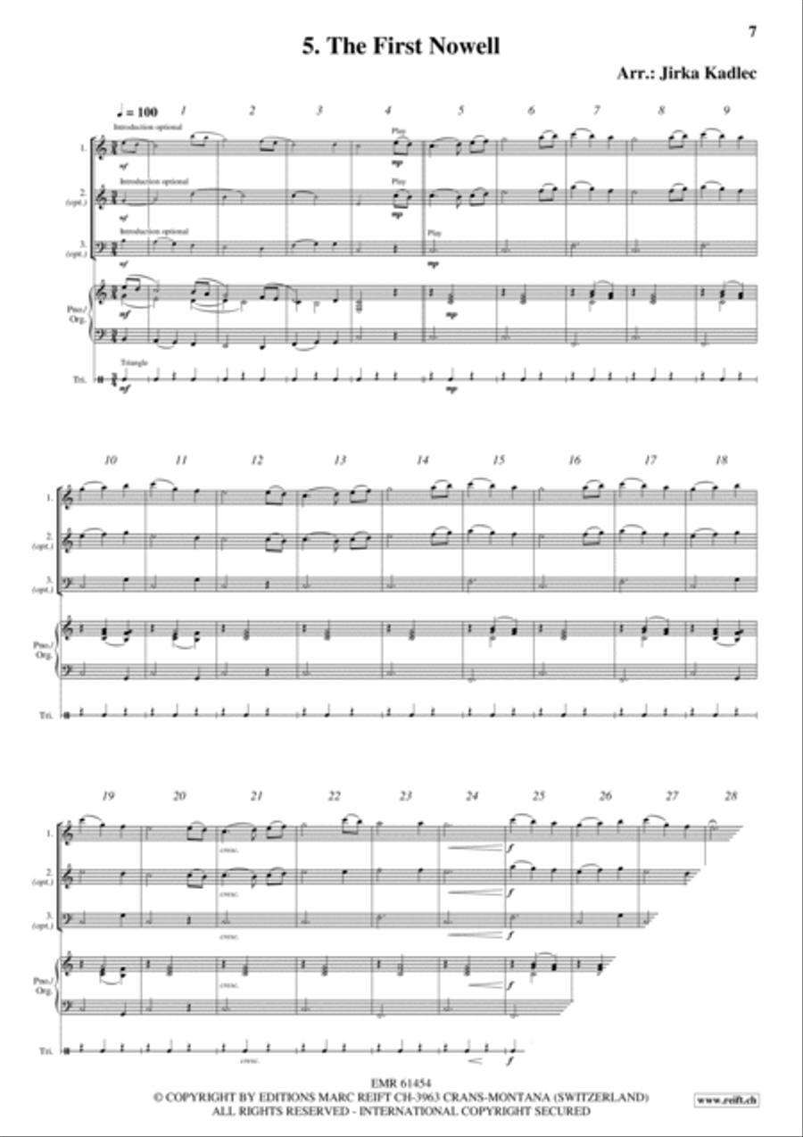 12 Easy Christmas Songs 12 Easy Christmas Songs Woodwind Duet scores gallery preview page 7