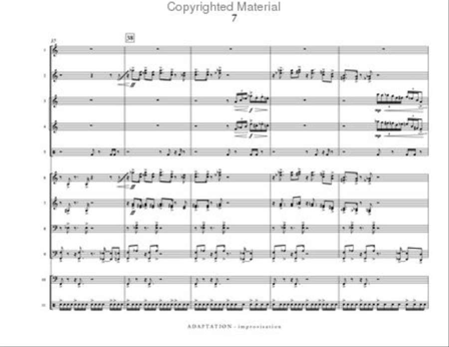 Adaptation Adaptation Percussion Ensemble scores gallery preview page 8