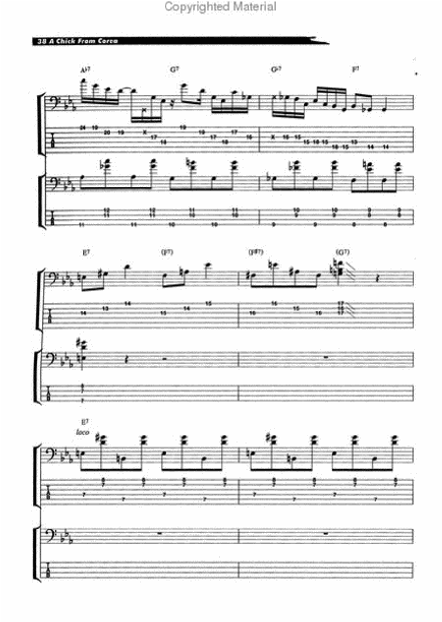 Bass Extremes - With CD Bass Extremes - With CD Bass Guitar Tablature scores gallery preview page 8