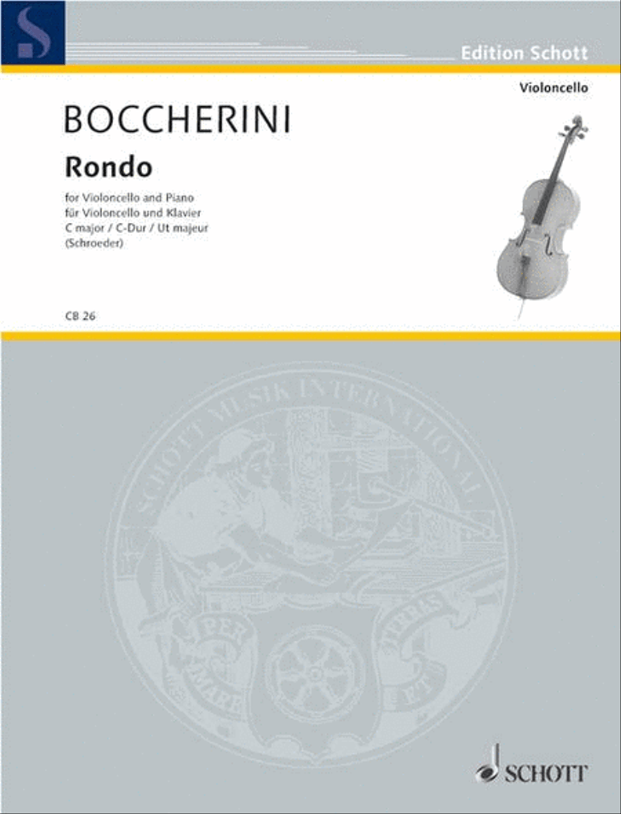 Rondo C Major Piano Accompaniment scores gallery preview page 1