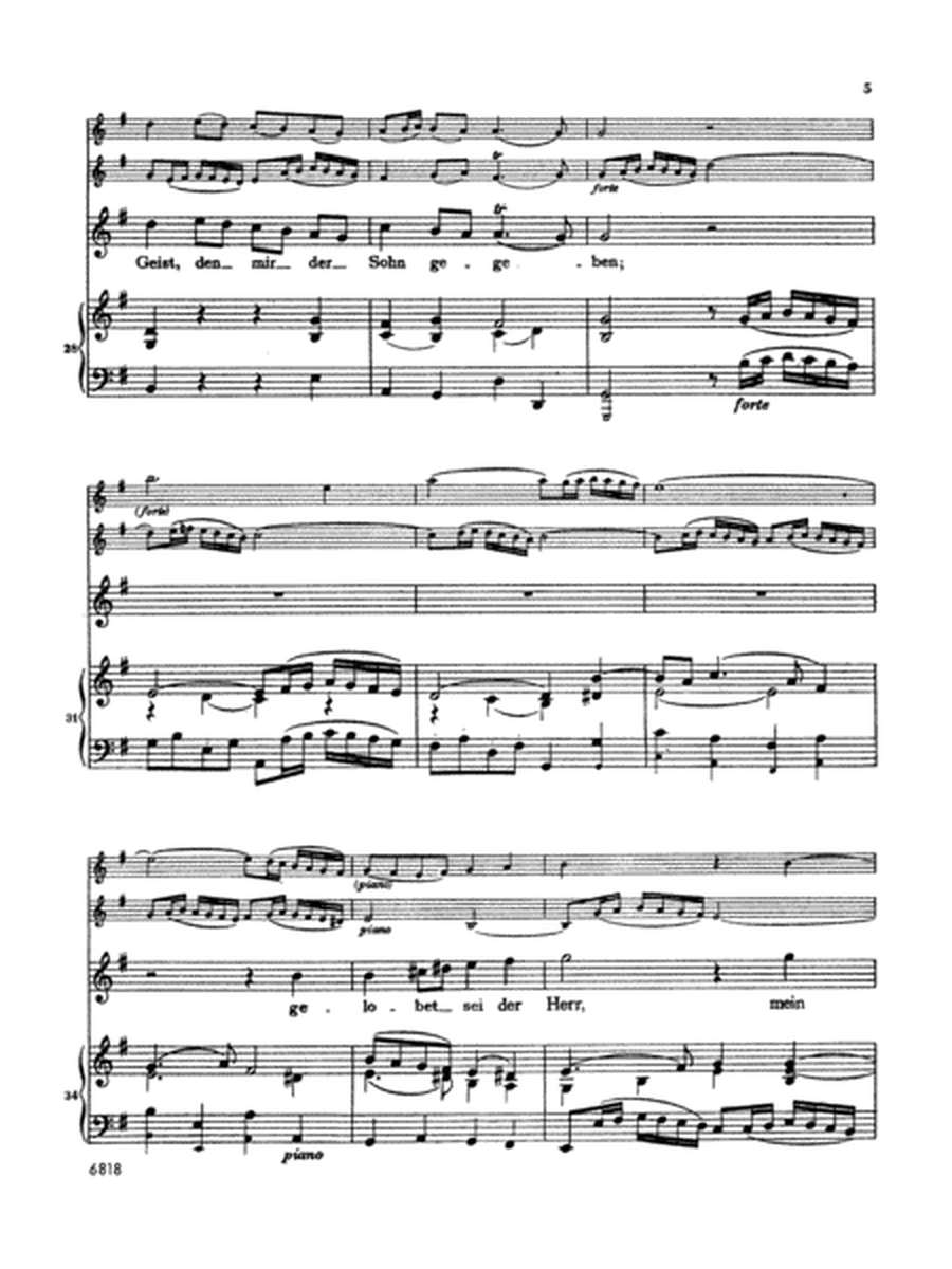 Bach: Soprano Arias from Church Cantatas, Volume III (German)