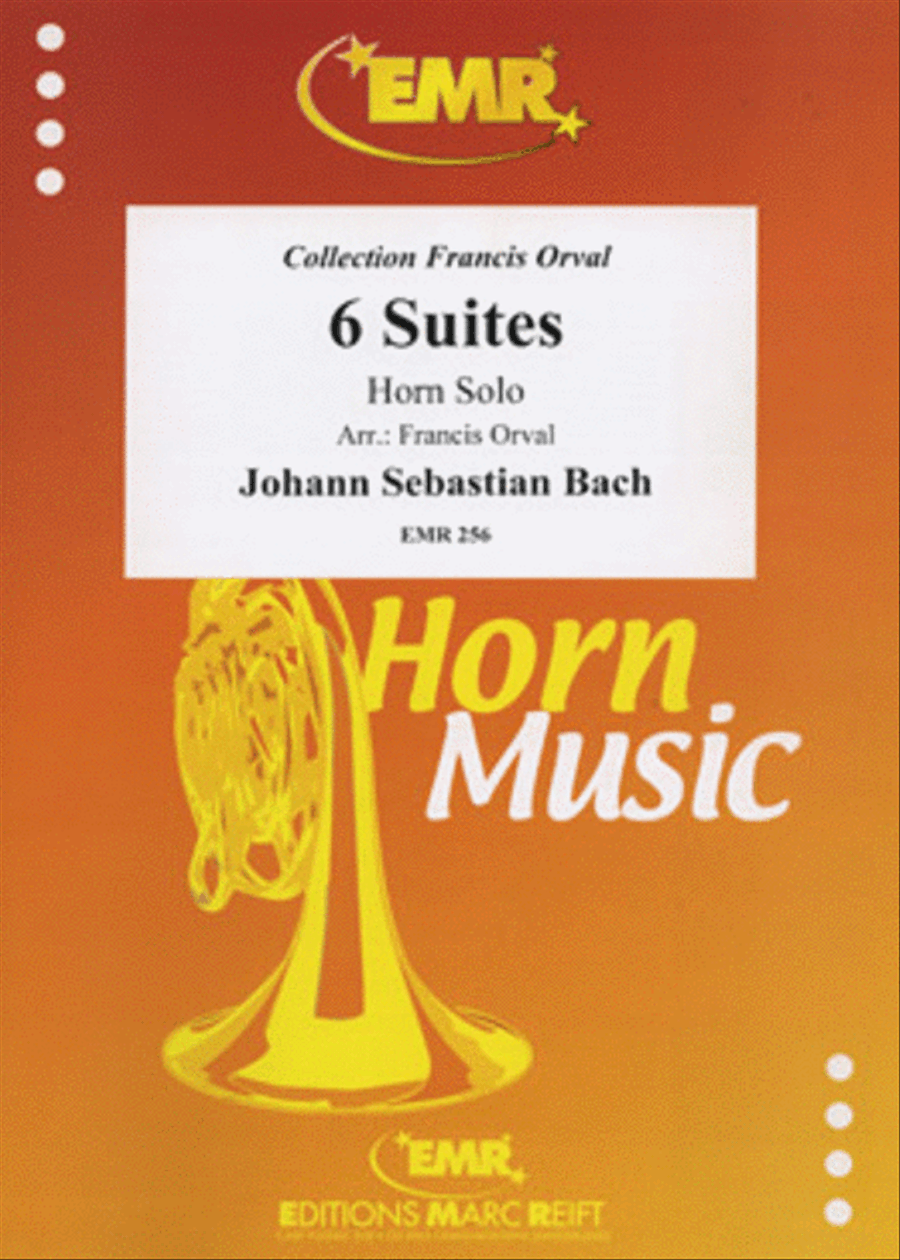 6 Suites Horn Solo scores gallery preview page 1
