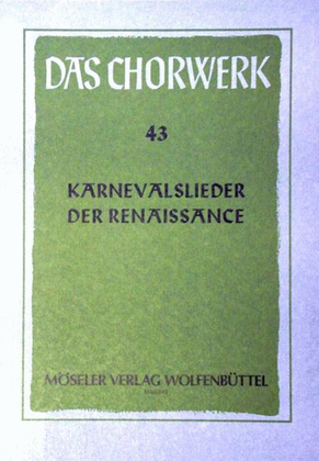 Karnevalslieder der Renaissance