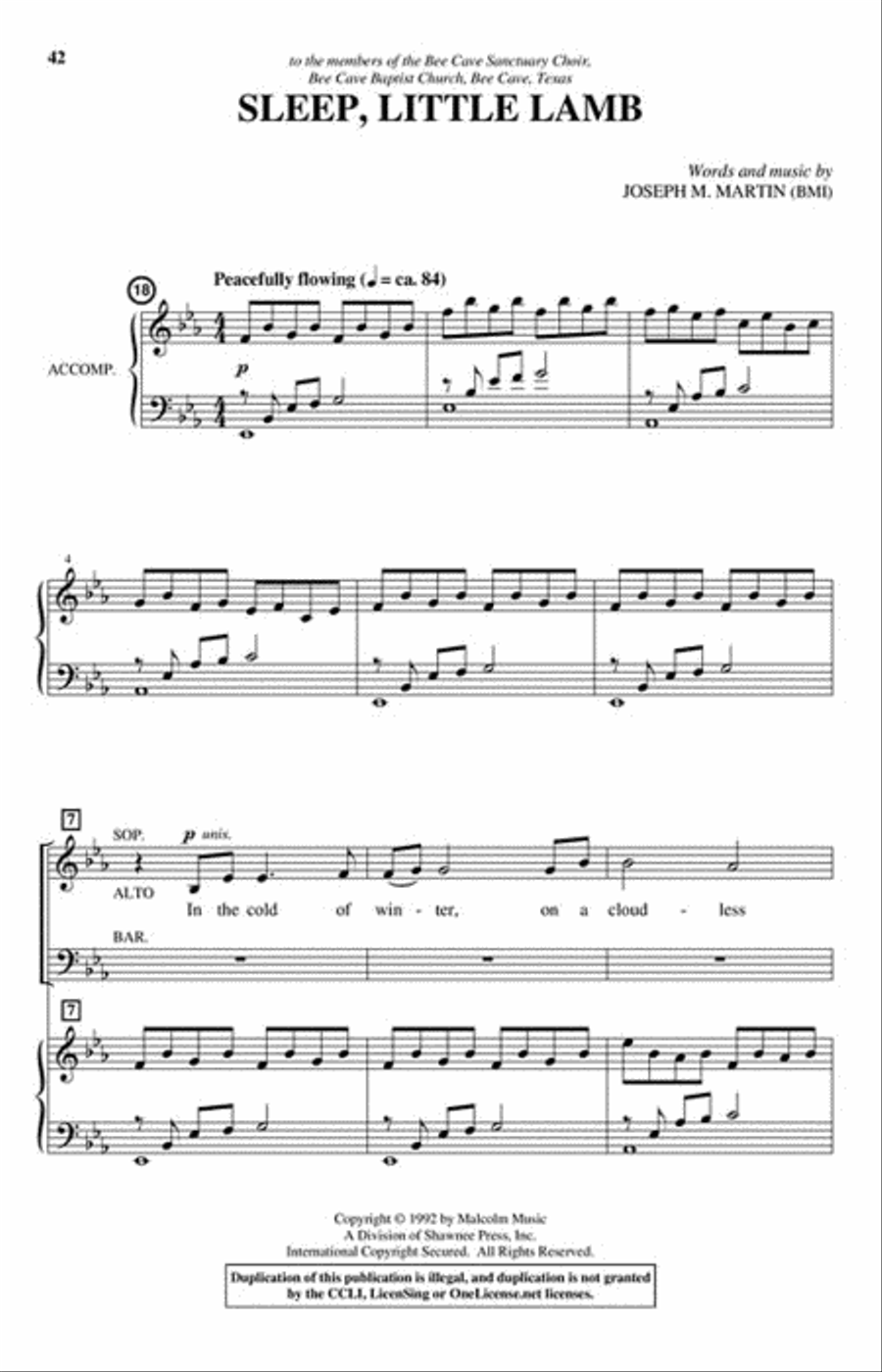 Sing a Song of Christmas SA scores gallery preview page 7