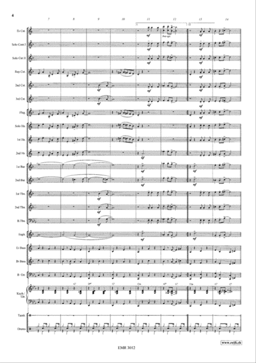 Puttin' On The Ritz Puttin' On The Ritz Brass Band scores gallery preview page 5