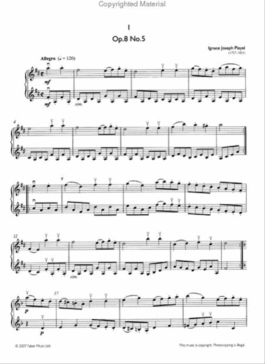 Real Repertoire - Violin Duets String Duet scores gallery preview page 2