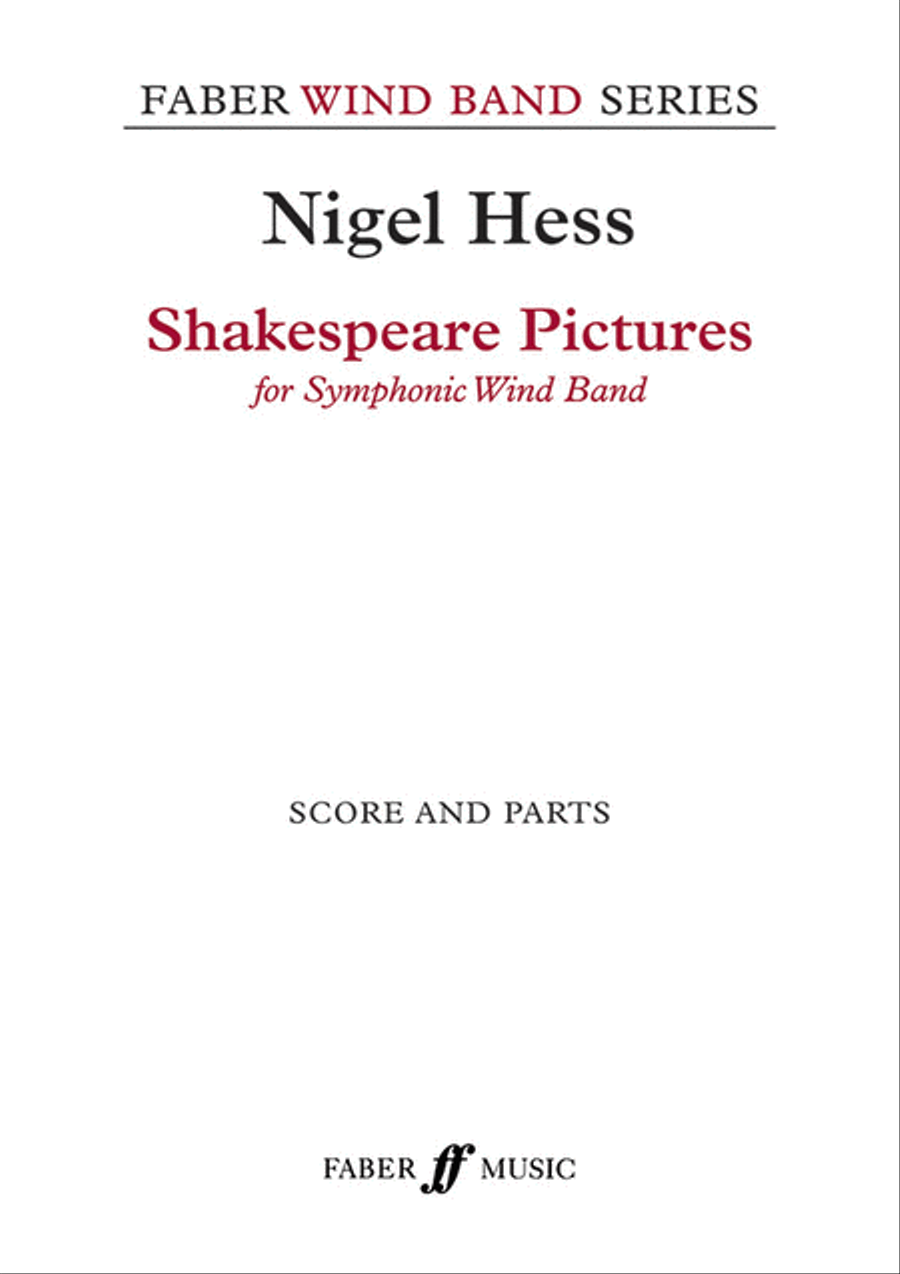 Shakespeare Pictures Concert Band scores gallery preview page 1