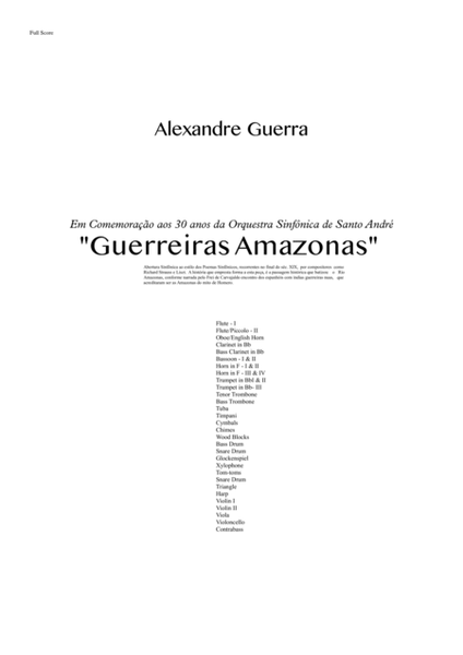 Guerreiras Amazonas - Overture image number null