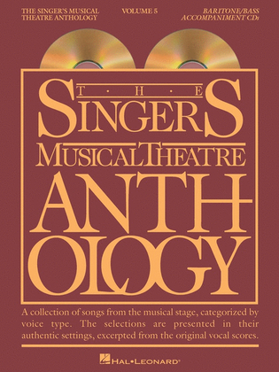 Singers Musical Theatre Anth V5 Bar Bass 2CDs
