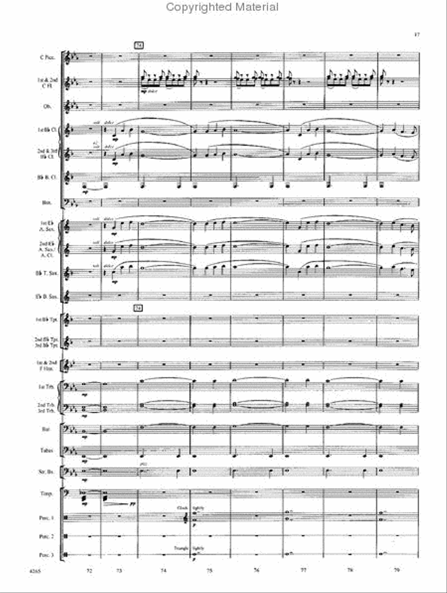 River of Life Concert Band scores gallery preview page 16