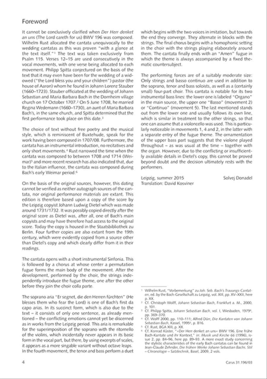The Lord is mindful of us (Der Herr denket an uns) STB scores gallery preview page 5