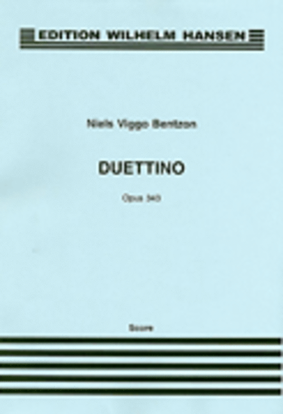 Niels Viggo Bentzon: Duettino, Op. 343