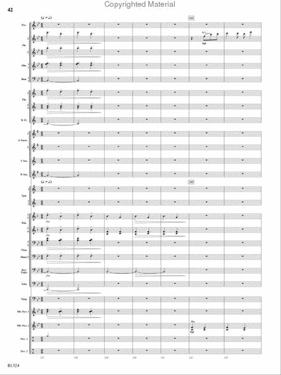Fusion Concert Band scores gallery preview page 41
