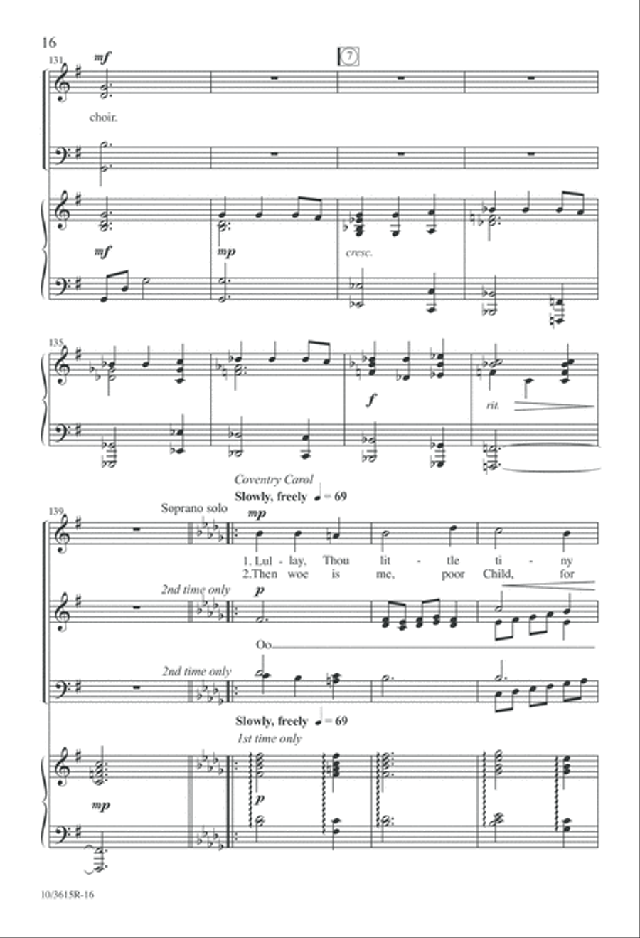 An Olde English Christmas Divisi scores gallery preview page 16