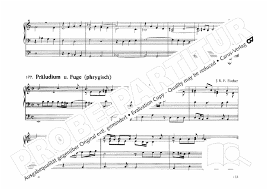 Orgelschule Orgelschule Organ scores gallery preview page 135