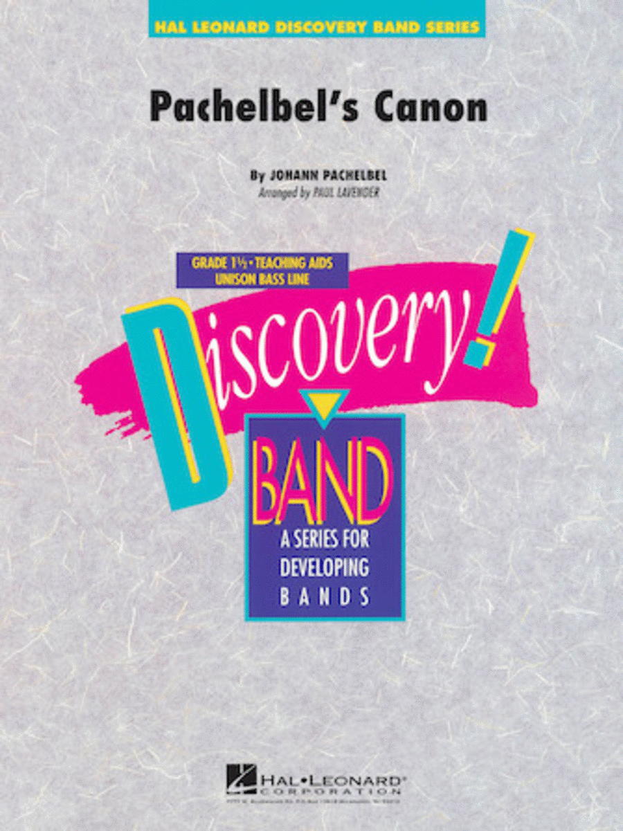 Pachelbel's Canon Concert Band scores gallery preview page 1