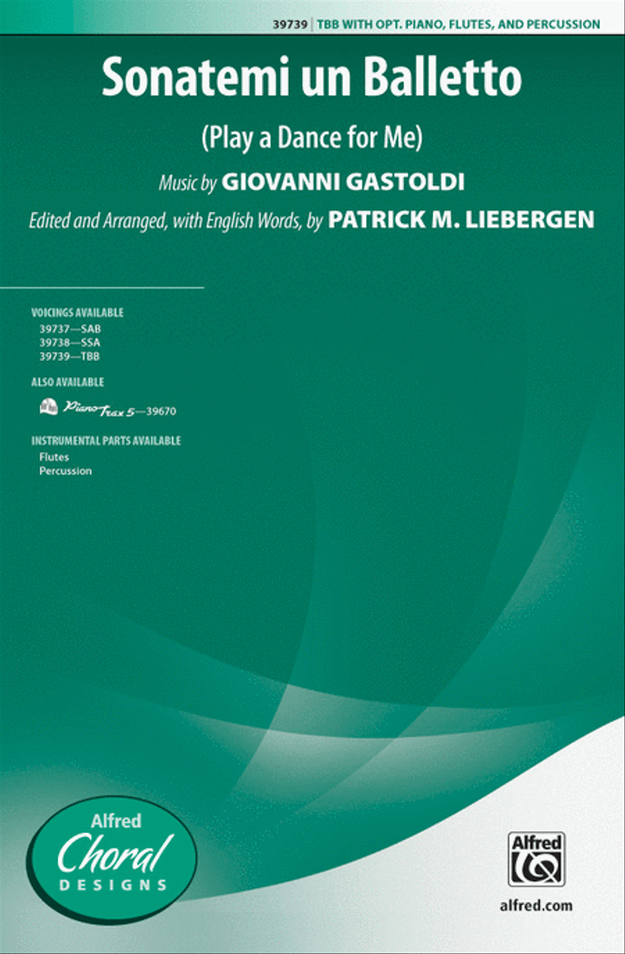 Sonatemi un Balletto Men's Choir scores gallery preview page 1