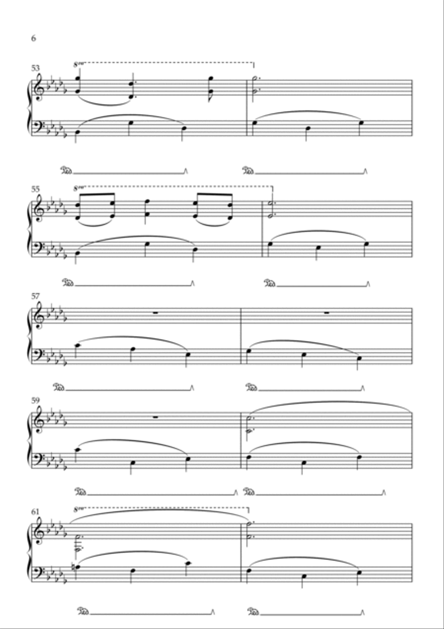 Le Vent, Le Cri Piano Solo scores gallery preview page 6