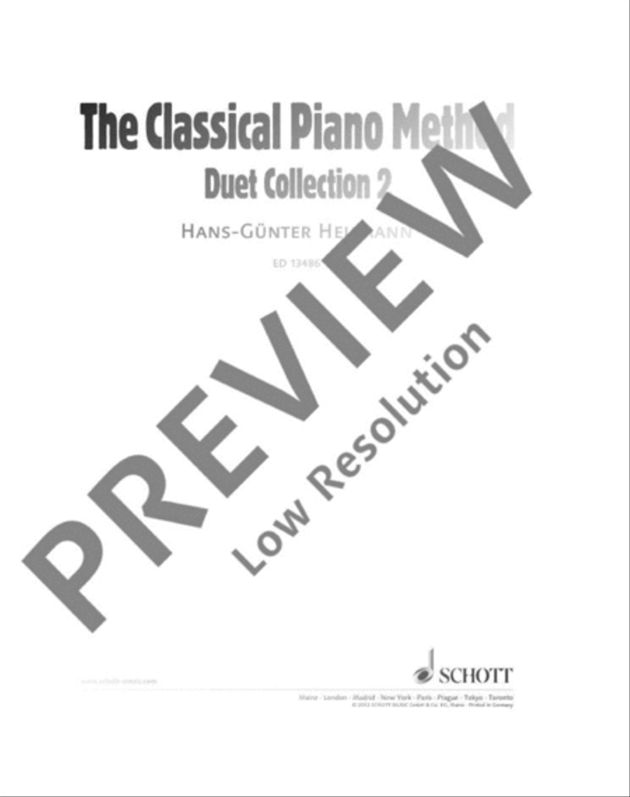 The Classical Piano Method Piano Method scores gallery preview page 2