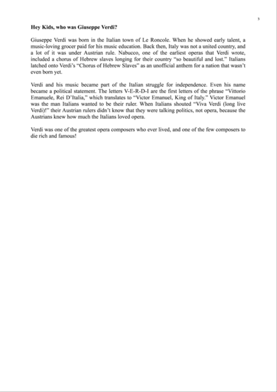 Opera for Kids - La traviata Concert Band scores gallery preview page 4