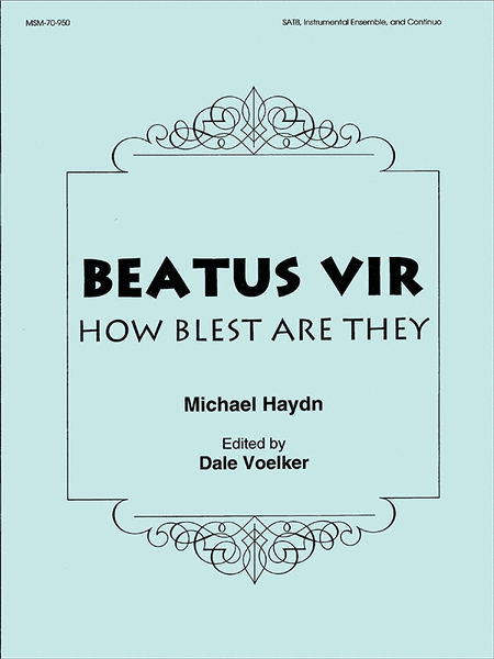 Beatus Vir (How Blest Are They) - Full Score