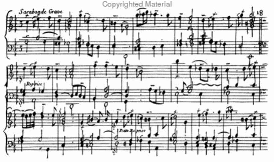 First book of harpsichord pieces Harpsichord scores gallery preview page 3