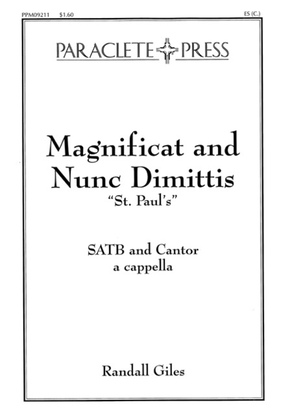Book cover for Magnificat and Nunc Dimittis (St. Paul's)
