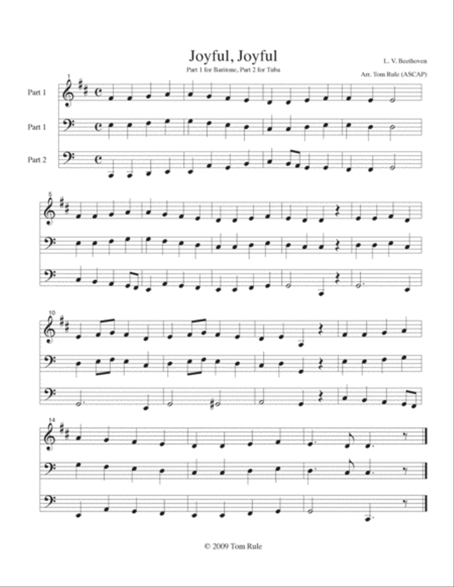 Low Brass Duet Collection Brass Duet scores gallery preview page 2