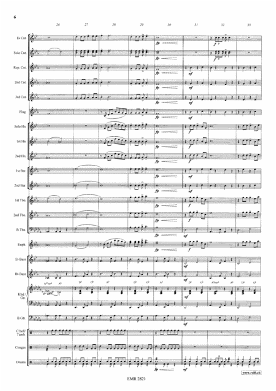 La Bamba Brass Band scores gallery preview page 7