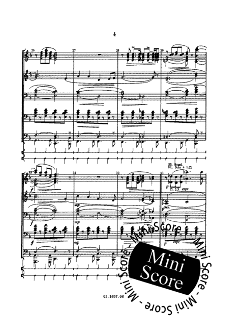 Song for Lilian Fanfare Band scores gallery preview page 7
