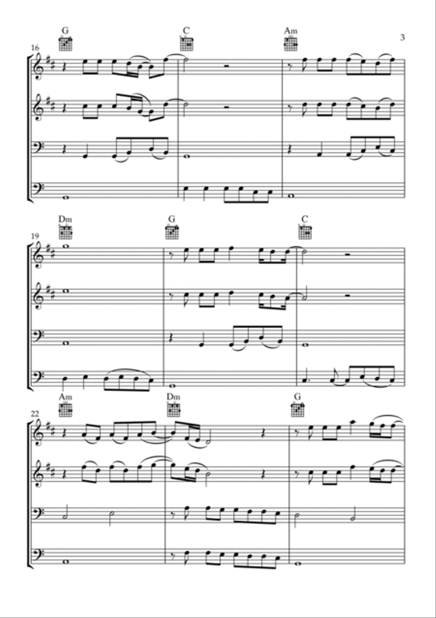 Flowers Trombone scores gallery preview page 3