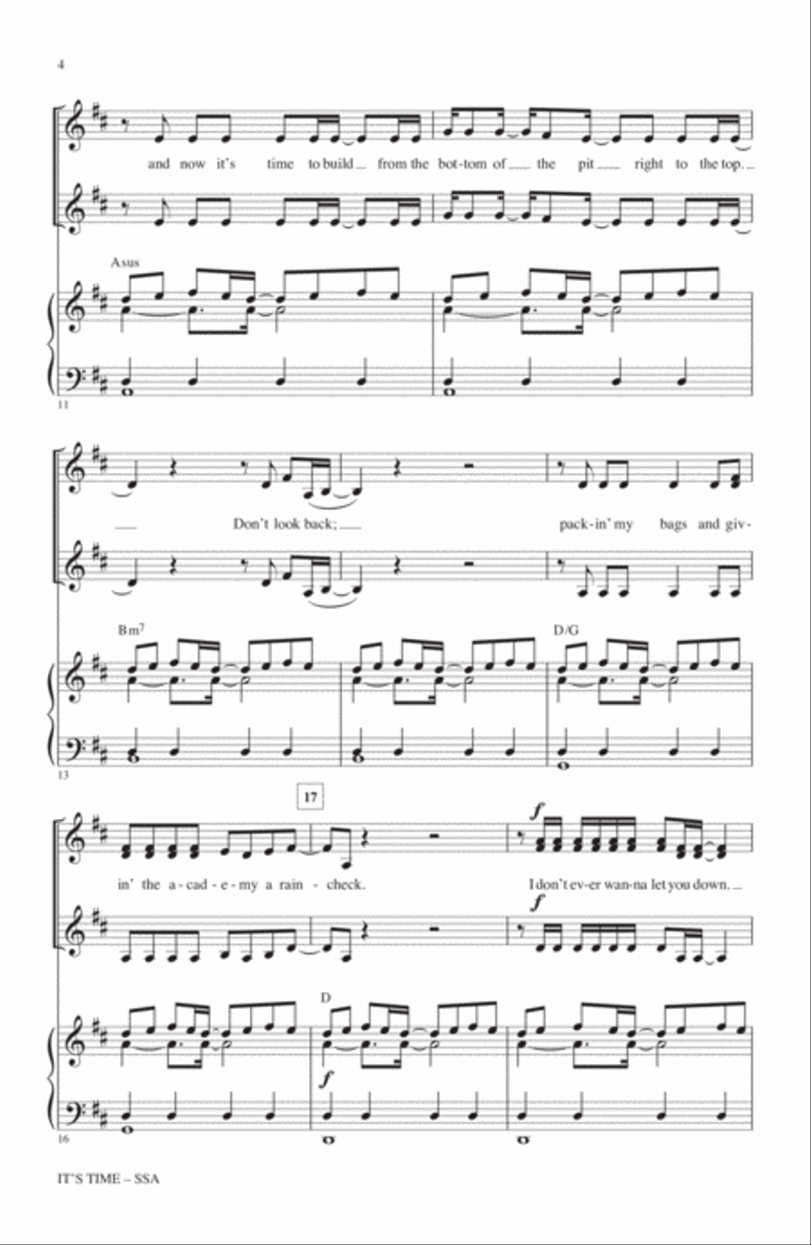 It's Time SSA scores gallery preview page 2