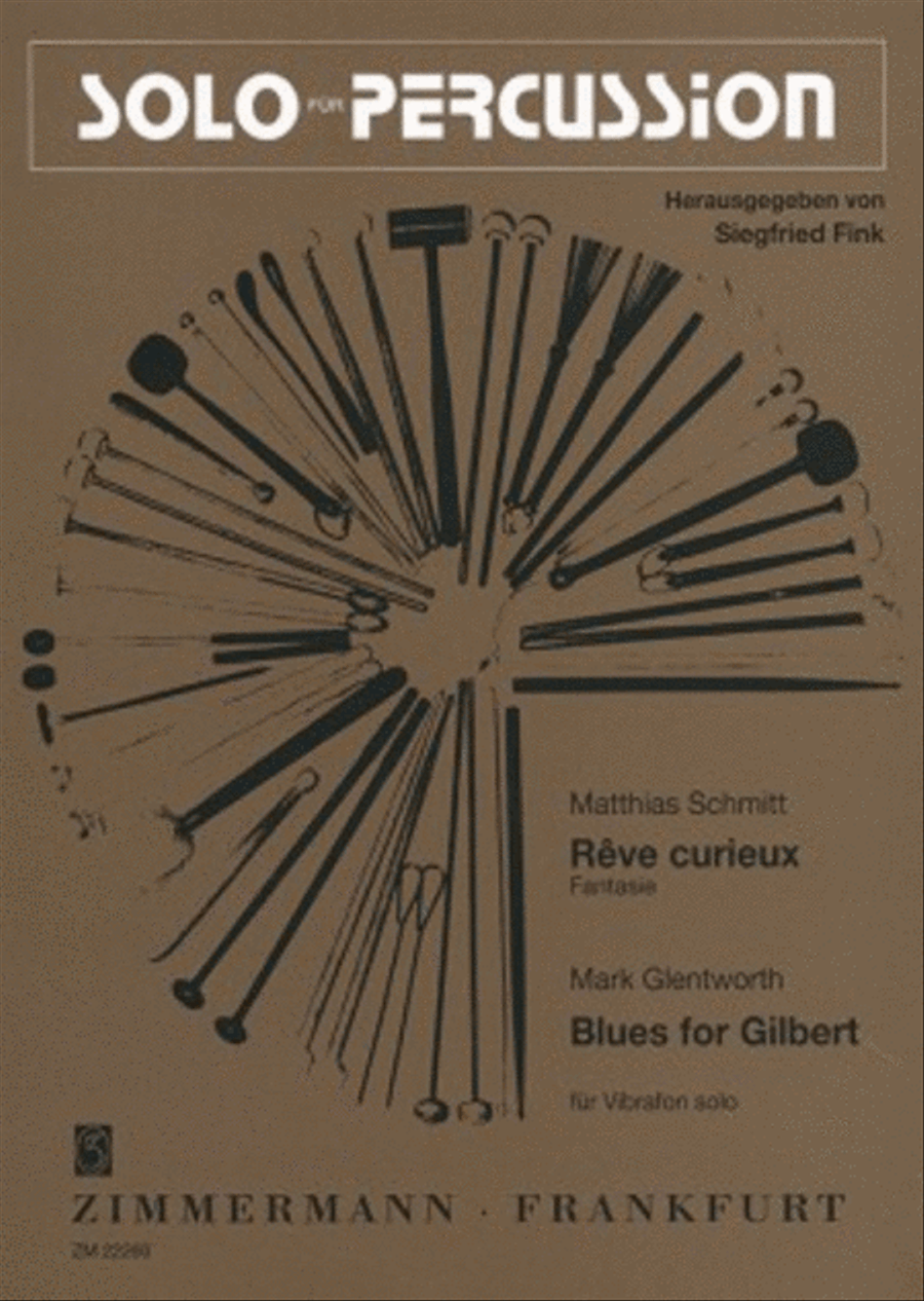 Blues for Gilbert Vibraphone - Sheet Music