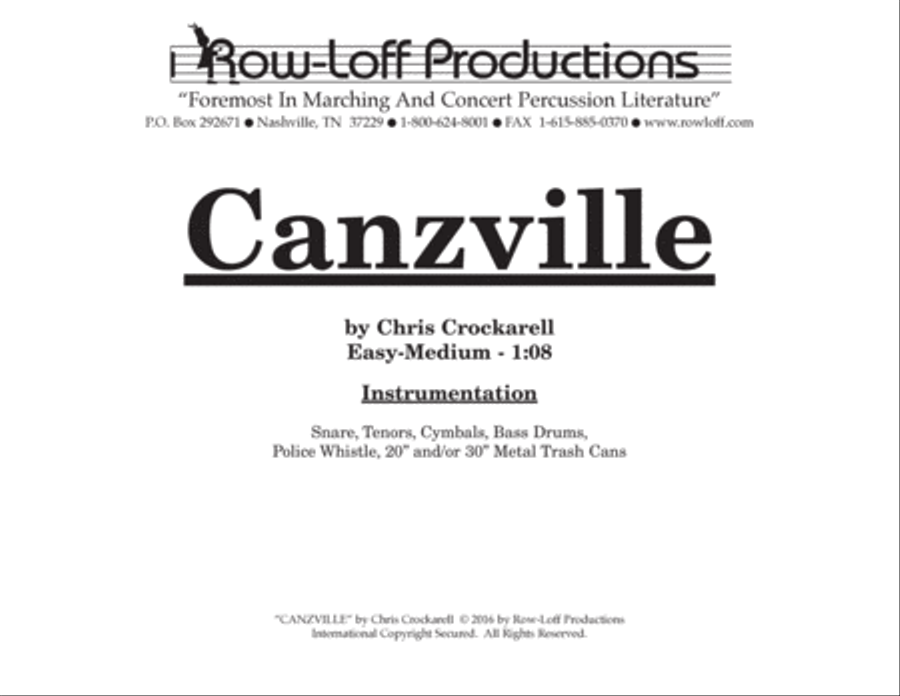 Canzville w/Tutor Tracks Canzville w/Tutor Tracks Drums scores gallery preview page 2