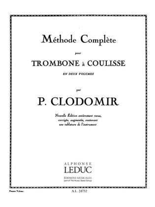 Book cover for Methode Complete Vol.1 (trombone Solo)