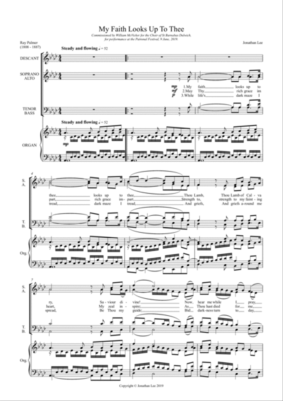 My Faith Looks Up To Thee Chamber Orchestra scores gallery preview page 2