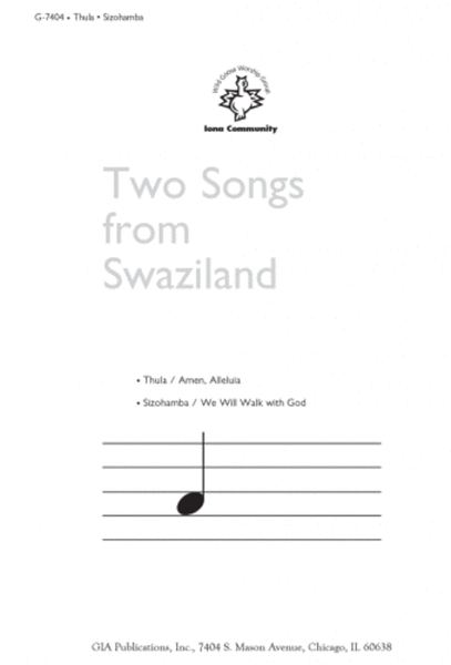 Two Songs from Swaziland image number null