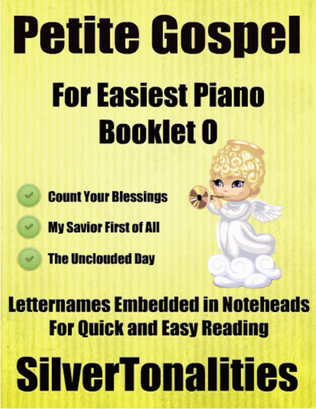 Book cover for Petite Gospel for Easiest Piano Booklet O