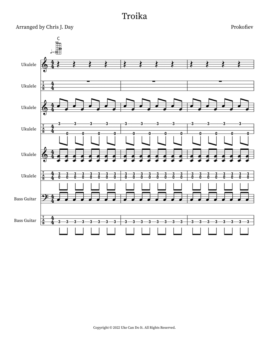 Troika Troika Small Ensemble scores gallery preview page 1