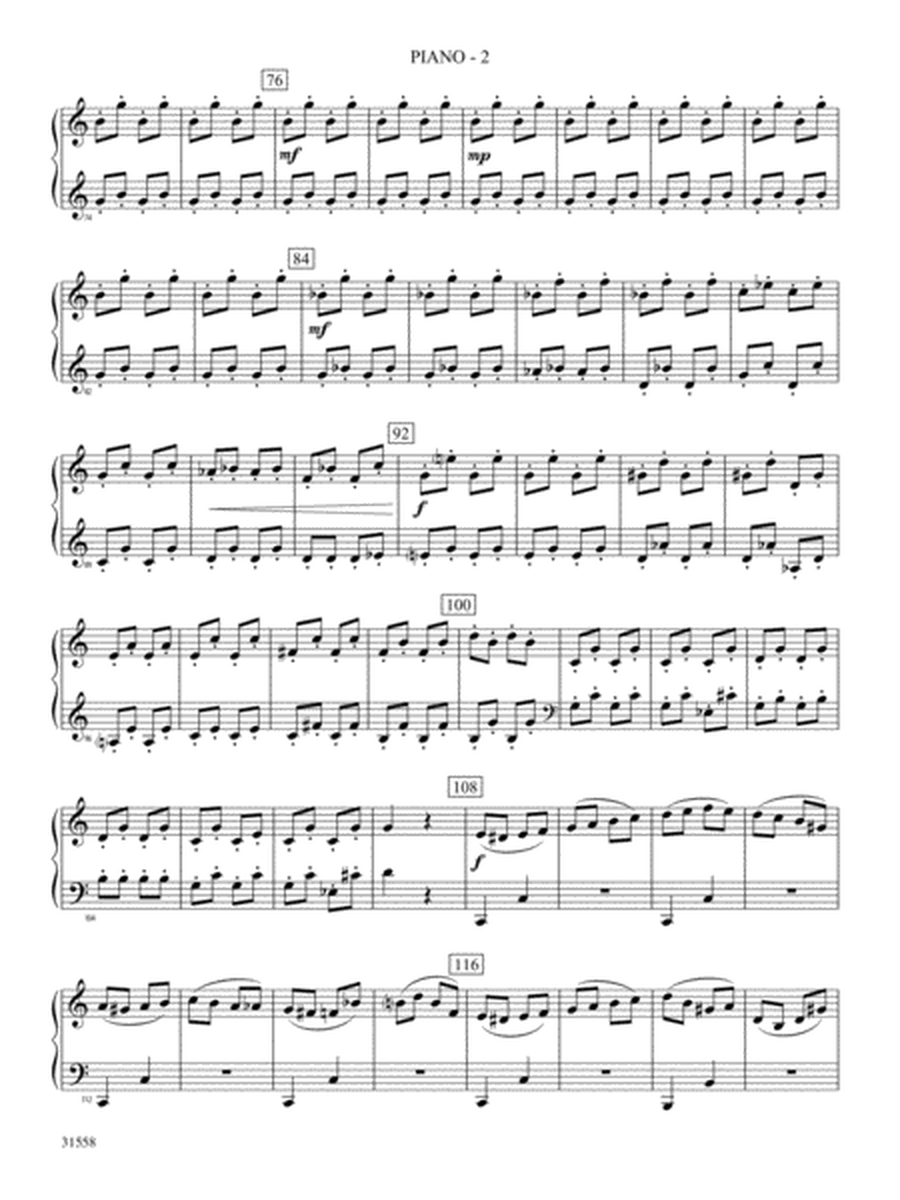 Serenade for Strings Mvt. IV Finale (Tema Ruso): Piano Accompaniment