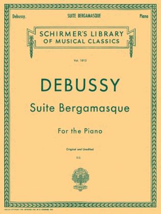 Book cover for Suite Bergamasque